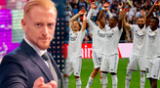 Martín Liberman feliz por el triunfo del Real Madrid en el Clásico