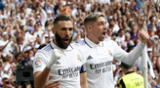 Benzema se encuentra contento en Real Madrid y tiene una buena relación con los directivos, sobre todo con el presidente, Florentino Pérez