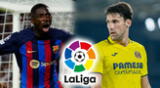 Barcelona recibe a Villarreal en el Spotify Camp Nou por la jornada 10 de LaLiga