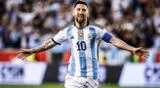 Lionel Messi y su anotación con Argentina