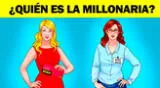 Acertijo visual: Descubre quién es la mujer millonaria en solo 7 segundos.
