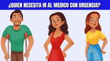 Acertijo Visual EXTREMO: Descubre quién corre peligro y necesitar ir al médico