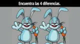 Encuentra las 4 diferencias en este reto visual EXTREMO