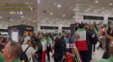 TikTok: Mexicanos llegan a Qatar al ritmo de "Cielito lindo"