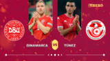 Dinamarca vs. Túnez EN VIVO: pronóstico, hora y canal para ver el Mundial Qatar 2022.