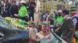 Novios fueron multados tras realizar un desfile en el Centro de Lima.