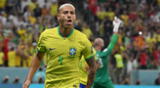 Richarlison anotó dos goles en triunfo de Brasil sobre Serbia