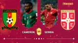 Camerún y Serbia van en busca de su primera victoria en el Mundial Qatar 2022
