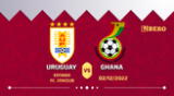 Uruguay recibe a Ghana por el Mundial Qatar 2022