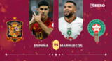 España vs Marruecos se enfrentan en los octavos de Qatar 2022.