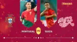 Portugal vs Suiza se enfrentan por octavos de final del Mundial Qatar 2022