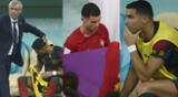 Cristiano Ronaldo ingresó en el segundo tiempo ante Suiza.