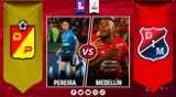 Deportivo Pereira vs Medellín este miércoles 7 de diciembre