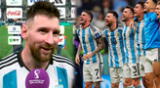 Lionel Messi se emociona tras llegar a una nueva final del Mundial