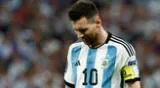 Medio argentino informó que Lionel Messi sintió molestia muscular