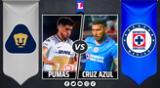 Pumas y Cruz Azul se verán cara a cara por la Copa Sky 2022