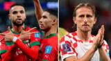 Croacia vs Marruecos será un duelo por el tercer puesto del Mundial Qatar 2022. Foto: AFP / EFE / Composición Líbero