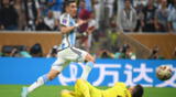 Ángel Di María marcó el 2-0 de Argentina sobre Francia