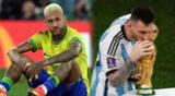 Neymar y el mensaje a Lionel Messi tras título de Argentina en Qatar 2022