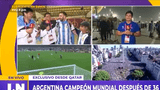 Argentina se consagró campeón del mundo e hinchas celebran en todo el mundo a lo grande.