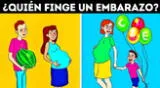 Encuentra a la falsa embarazada en solo 7 segundos Encuentra a la falsa embarazada en solo 7 segundos