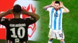 Sergio Agüero anotó un golazo y lo celebró como Lionel Messi