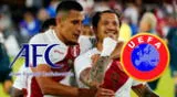 La Selección Peruana afrontaría partidos amistosos importantes este año contra equipos de la UEFA y AFC. Foto: EFE / Composición Líbero