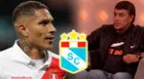 Julio Rivera confesó que Paolo Guerrero rechazó ir a Sporting Cristal