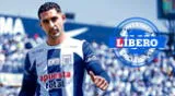 Pablo Sabbag con la camiseta de Alianza Lima