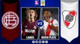 Lanús y River Plate se enfrentan por la Liga Profesional Argentina