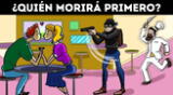 Acertijo: ¿Quién en la escena morirá antes que todos?