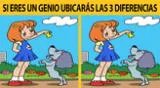 Si tienes una buena visión encontrarás las diferencias del reto en cuestión de pocos segundos.