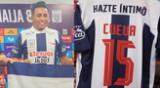 Cueva volvió a Alianza Lima y reveló el número que iba a llevar en su camiseta, sin embargo los comerciantes se adelantaron a los hechos.