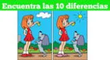 Ubica las10 diferencias antes de que sea demasiado tarde en el reto