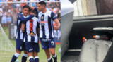 Jugador de Alianza Lima terminó con un corte tras incidente en Piura. Foto: Composición Líbero