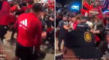 Jugadores de la selección peruana se pelearon con policías españoles