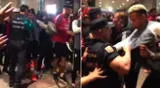 Se reveló video inédito del inicio de la pelea entre jugadores de la selección peruana y la policía