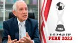 Óscar Becerra criticó a la FIFA por quitarle a Perú la sede del Mundial Sub 17