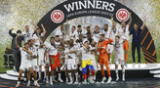 Eintracht Frankfurt fue el último campeón de la Europa League
