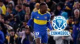 Luis Advíncula recibió elogios de la Conmebol tras gol con Boca Juniors