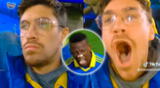 Un hincha de Boca Juniors insultó a Luis Advíncula, pero celebró su gol segundos después.
