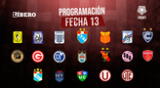 Conoce la programación de la jornada 13 de Torneo Apertura de la Liga 1