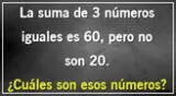 Solo cuentas con pocos segundos para vencer este desafío online solo para genios.