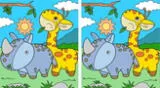 Solo tienes 7 segundos para intentar encontrar las 3 diferencias en este reto.