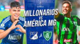 Millonarios se mide ante América MG por la Copa Sudamericana 2023