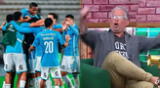 Rebagliati enloqueció tras gol de Lora en el Sporting Cristal vs. The Strongest