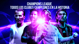 Conoce a todos los ganadores de la Champions League