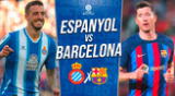 Espanyol y Barcelona se enfrentan en partido correspondiente a LaLiga