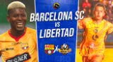Barcelona SC vs. Libertad EN VIVO y EN DIRECTO por Liga Pro Ecuador