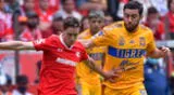 Tigres le ganó a Toluca en el global y avanza a semifinales